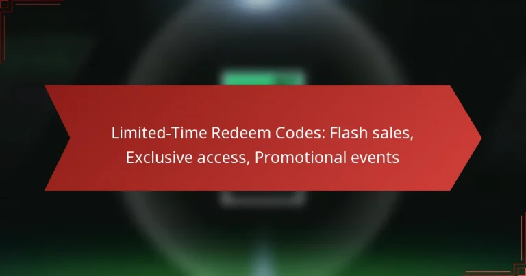 featured-image-limited-time-redeem-codes-flash-sales-eclusive-access-promotional-events
