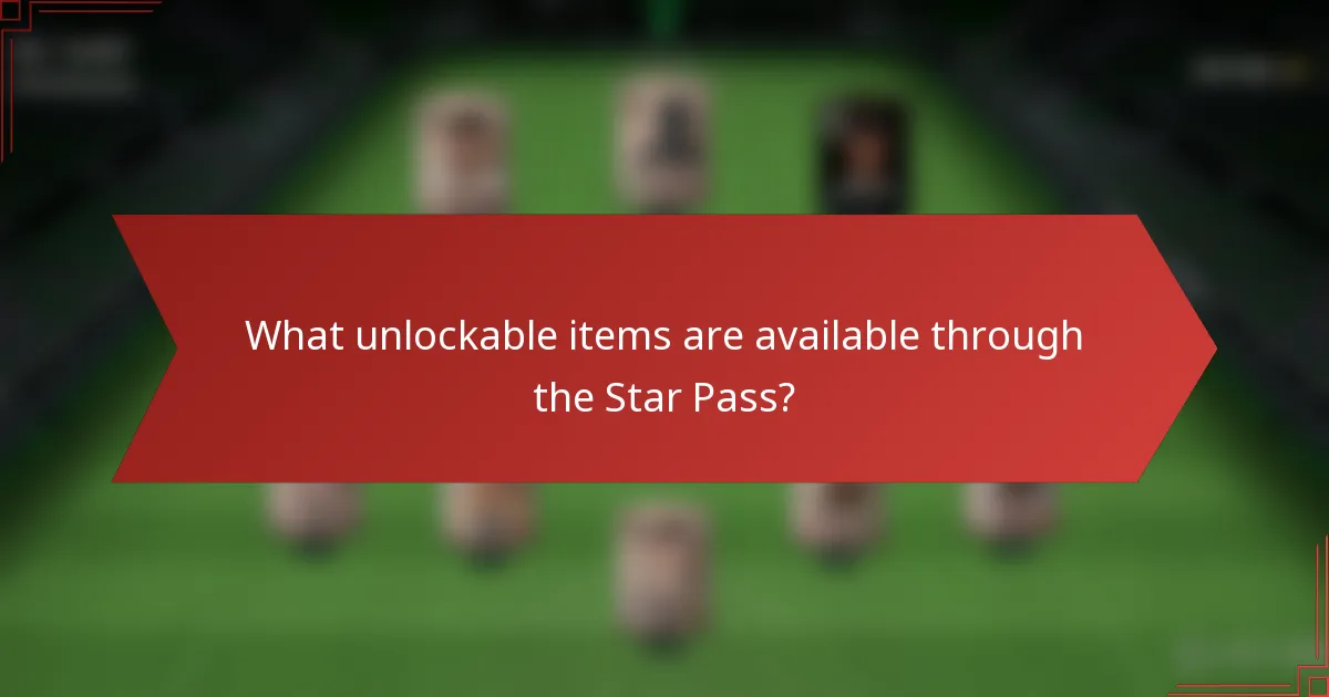 What unlockable items are available through the Star Pass?